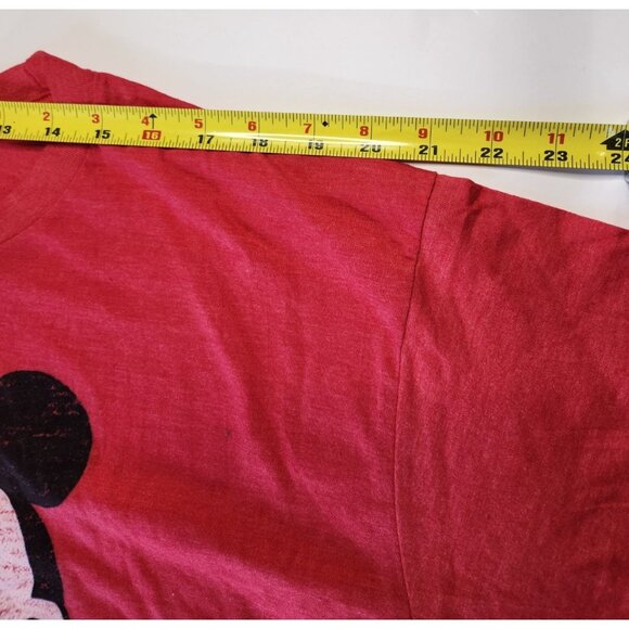 Disney Mickey Mouse Red T-Shirt XL - Picture 5 of 7